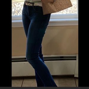 Anne Taylor stretchy  dark skinny jeans size 2